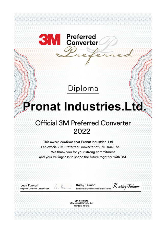 Pronat 3M 2022 diploma